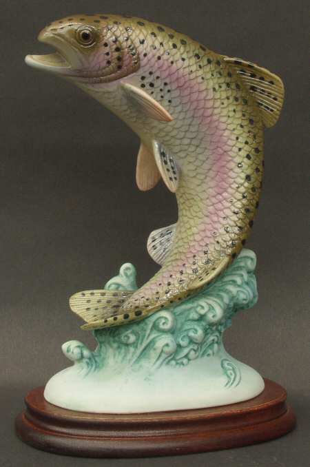 Sadek Animal Figurines Rainbow Trout - Boxed