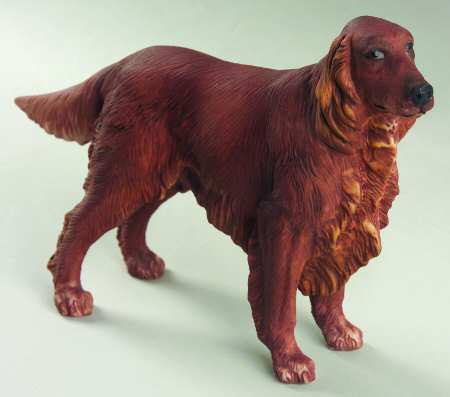 Sadek Animal Figurines Irish Setter - Boxed