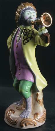 Sadek Animal Figurines Monkey With Horn - Boxed