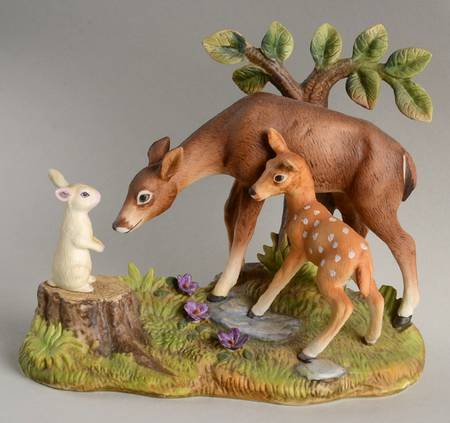 Sadek Animal Figurines Deer Family - No Box