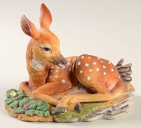 Sadek Animal Figurines Fawn Of White Tail - No Box