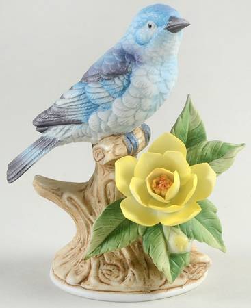 Sadek Bird Figurines Mountain Bluebird - No Box