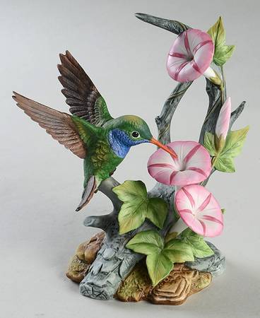 Sadek Bird Figurines Broad-Billed Hummingbird - With Box Bx396
