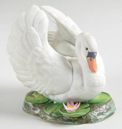Sadek Bird Figurines Mute Swan - No Box