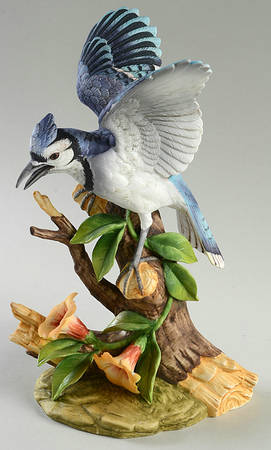 Sadek Bird Figurines Blue Jay - No Box