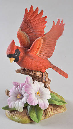 Sadek Bird Figurines Cardinal - Boxed
