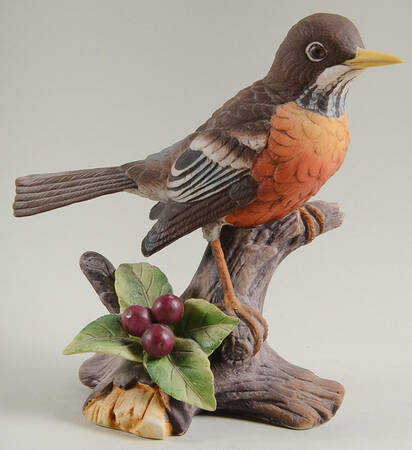Sadek Bird Figurines Robin - Boxed