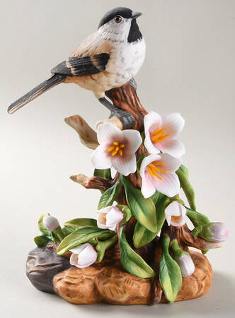 Sadek Bird Figurines Black-Capped Chickadee - Boxed