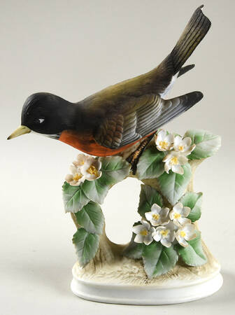 Sadek Bird Figurines Robin - No Box