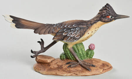 Sadek Bird Figurines Roadrunner - Bx495 With Box