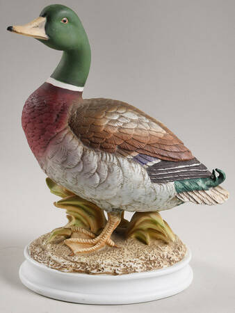 Sadek Bird Figurines Mallard Duck-Drake Standing - No Box