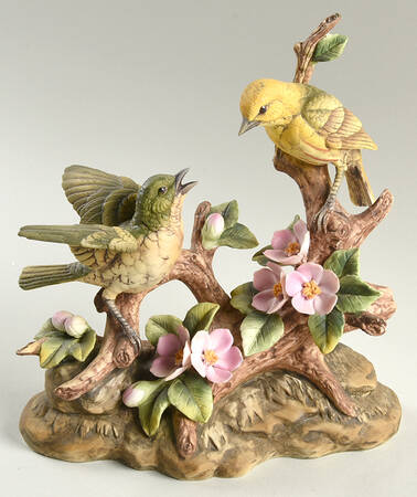 Sadek Bird Figurines Warbler - No Box