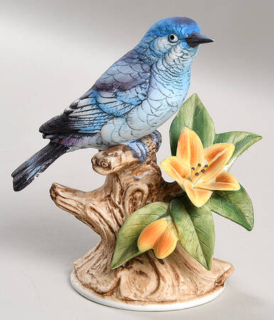 Sadek Bird Figurines Mountain Bluebird - Boxed