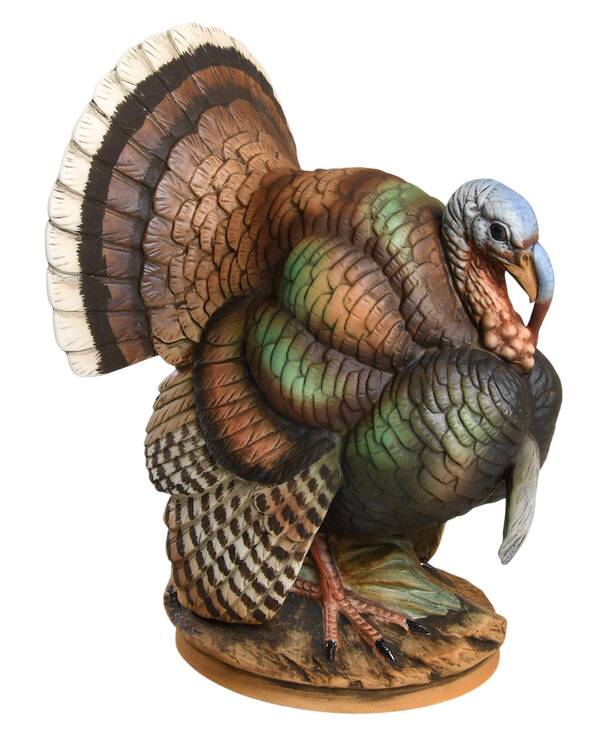 Sadek Bird Figurines Hen Turkey - Boxed