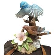 Sadek Bird Figurines Mountain Bluebird - Boxed