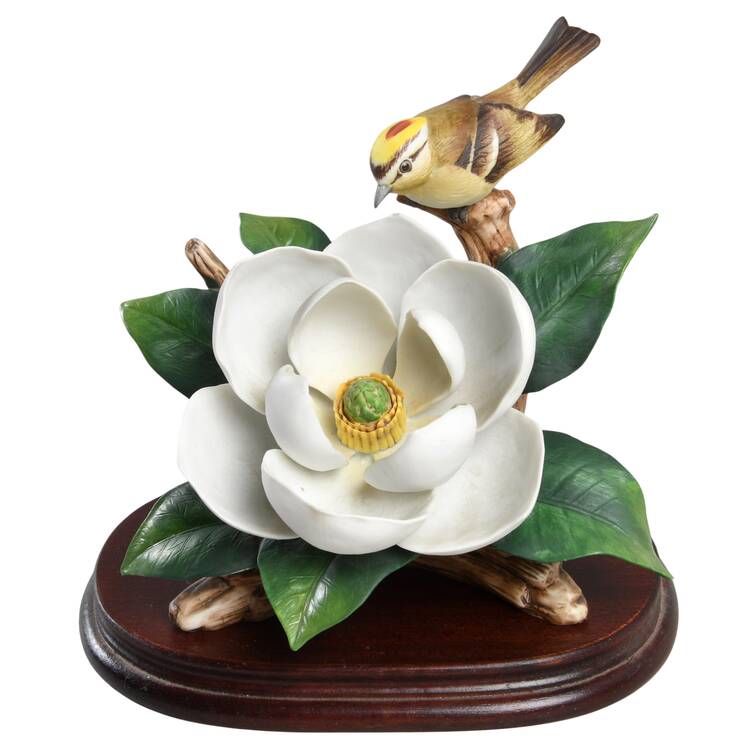 Sadek Bird Figurines Magnolia & Kinglet - No Box