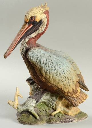 Sadek Bird Figurines Brown Pelican - No Box