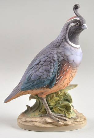 Sadek Bird Figurines California Quail-Male - No Box
