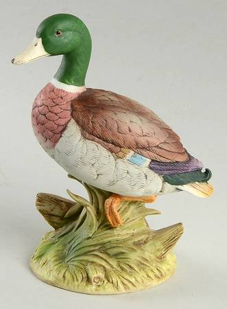 Sadek Bird Figurines Mallard Duck - No Box