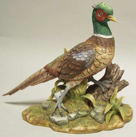 Sadek Bird Figurines Ring-Necked Pheasant - Boxed