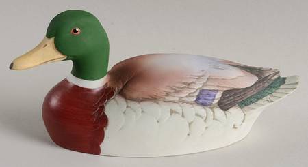 Sadek Bird Figurines Mallard Duck - With Box