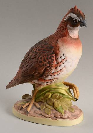 Sadek Bird Figurines Bobwhite Quail - Male - No Box 101a