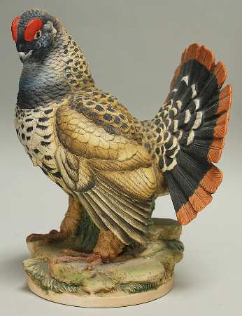 Sadek Bird Figurines Spruce Grouse-Male - No Box