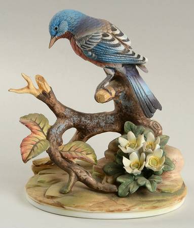 Sadek Bird Figurines Bluebird - Boxed