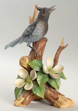 Sadek Bird Figurines Stellar Jay - No Box
