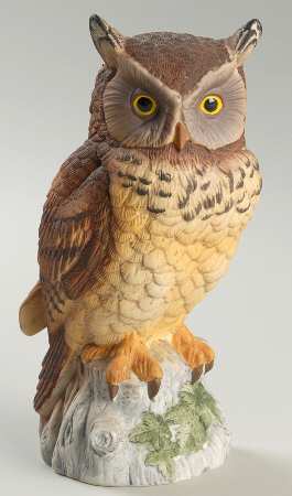 Sadek Bird Figurines Owl - No Box