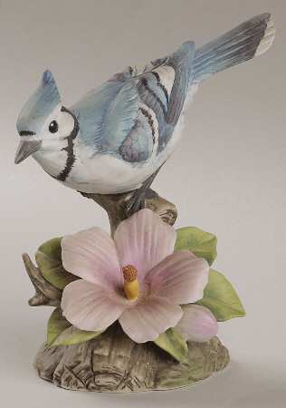 Sadek Bird Figurines Blue Jay - No Box