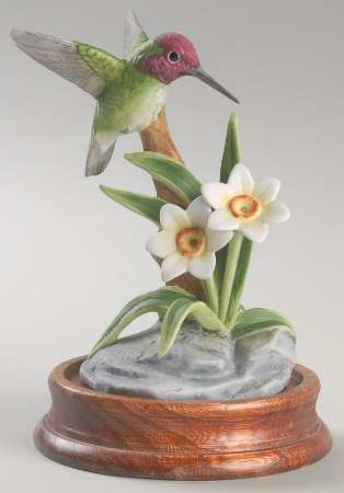 Sadek Bird Figurines Costa's Hummingbird - No Box