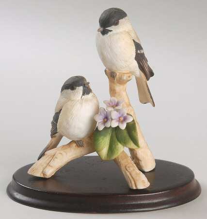 Sadek Bird Figurines Chickadeee - Boxed