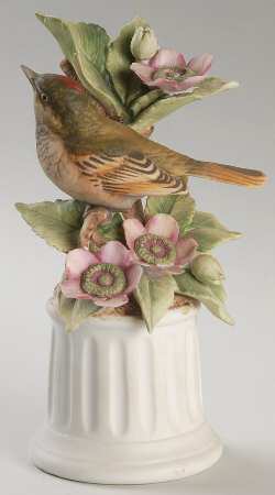 Sadek Bird Figurines Ruby Crowned Kinglet - Boxed