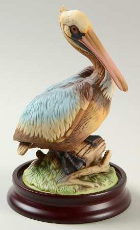 Sadek Bird Figurines Brown Pelican - Boxed