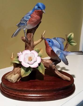 Sadek Bird Figurines Bluebird - Boxed