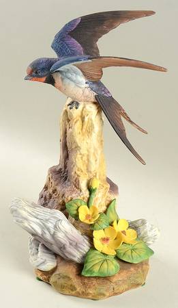 Sadek Bird Figurines Barn Swallow - With Box Bx329