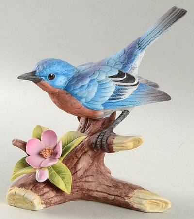 Sadek Bird Figurines Bluebird - Boxed