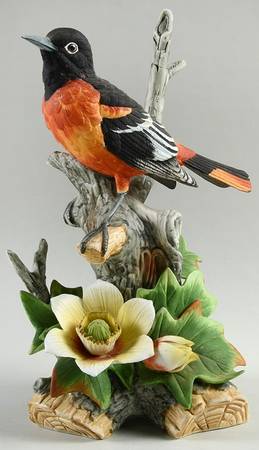 Sadek Bird Figurines Baltimore Oriole - No Box