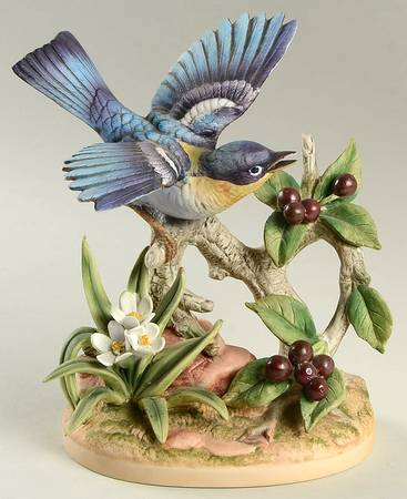 Sadek Bird Figurines Parula Warbler-Female - No Box