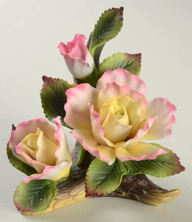 Sadek Flower Figurines Joseph's Coat Roses - Boxed