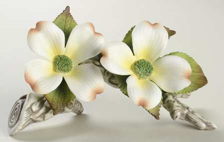Sadek Flower Figurines Double Dogwood - Boxed