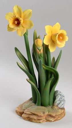 Sadek Flower Figurines Daffodils - Boxed