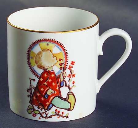Berta Hummel Annual Cup Christmas Child - Boxed