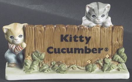 Kitty Cucumber Kitty Cucumber Display Sign - No Box