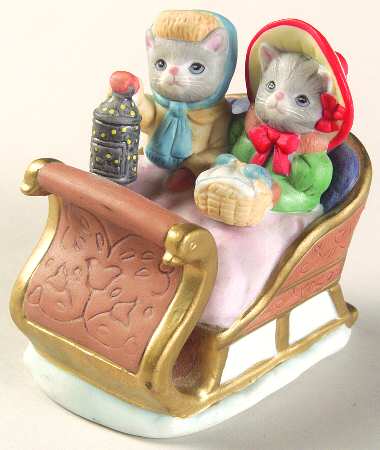 Kitty Cucumber Sleigh Ride In Winter-Albert And Kitty - No Box