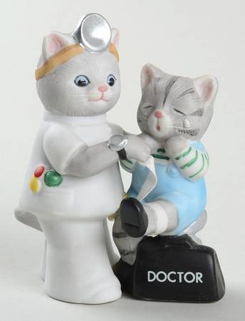 Kitty Cucumber The Good Patient-Albert Bandaging Kitty - No Box