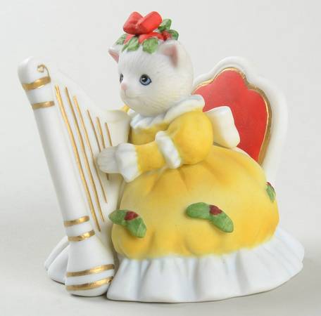 Kitty Cucumber Music In The Air-Priscilla Playing Harp - Boxed