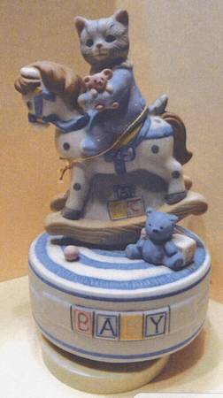 Kitty Cucumber Brahm's Lullaby Rocking Horse - Boxed