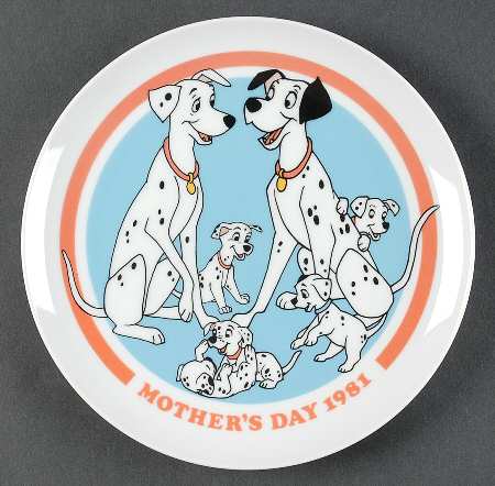 Disney Mothers Day Plate Playmates - Boxed